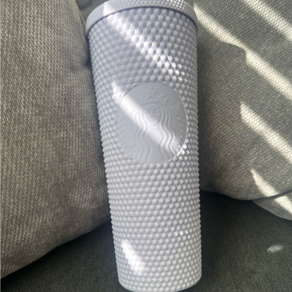 Starbucks White Textured Tumbler